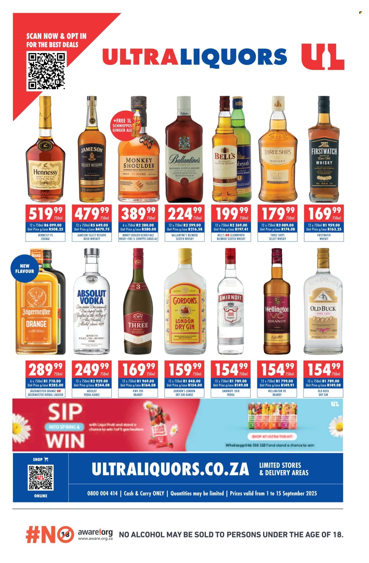 ULTRA LIQUORS specials - From Monday 1 Sept 2025 (2025-09-01 - 2025-09-15) | 1