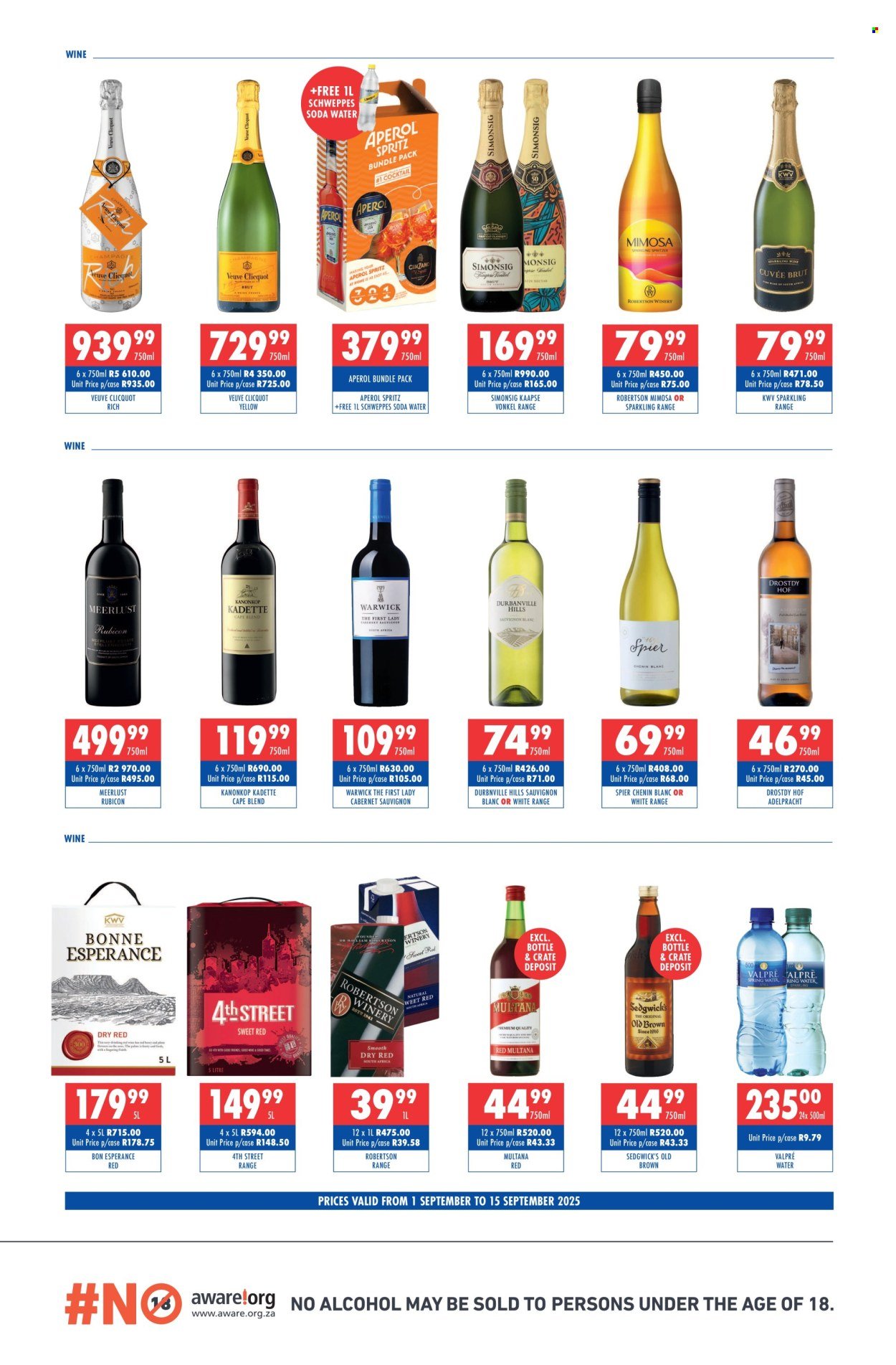 ULTRA LIQUORS specials - From Monday 1 Sept 2025 (2025-09-01 - 2025-09-15) | 3