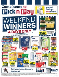 PICK N PAY specials - Weekend Specials