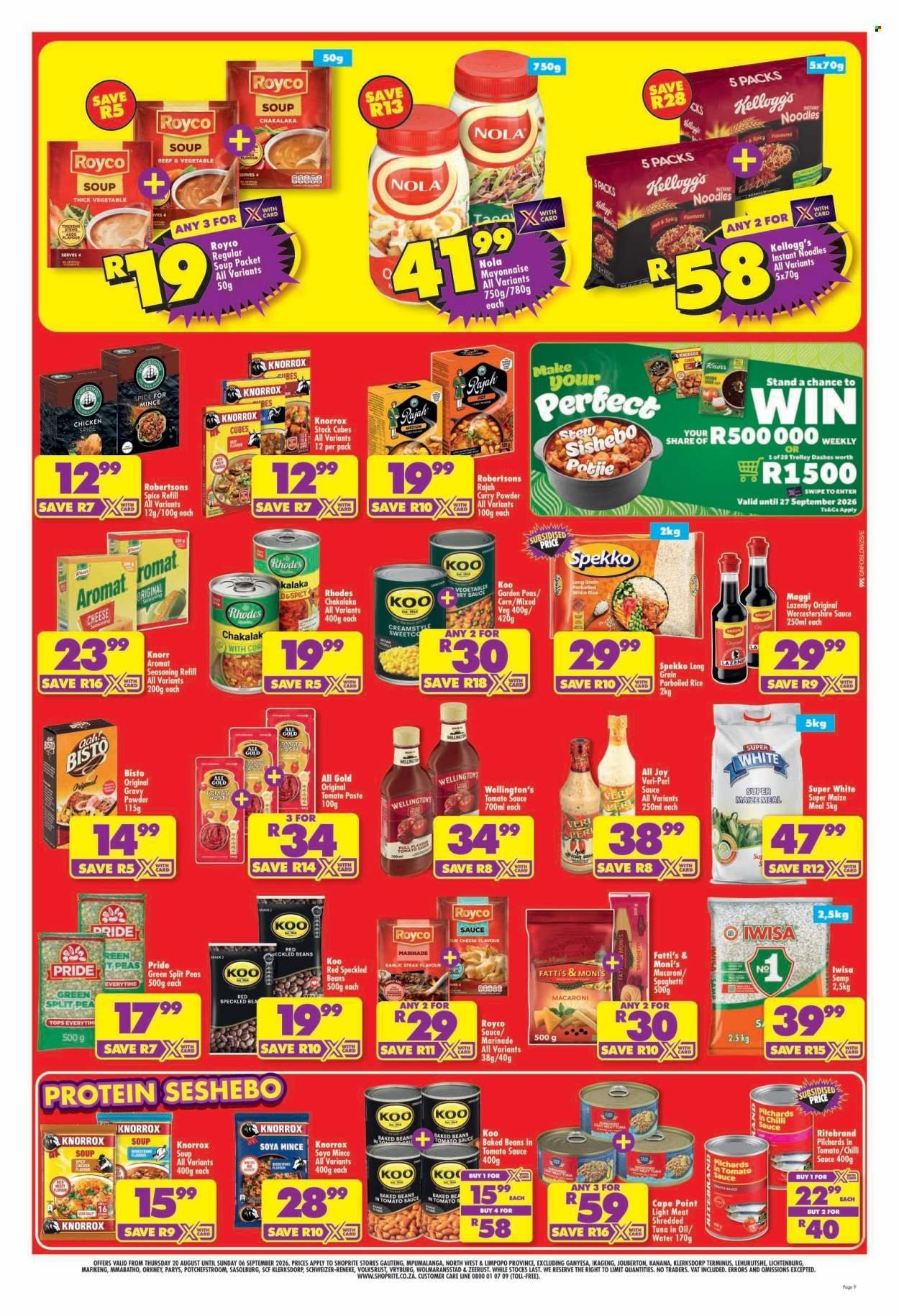 SHOPRITE specials - Major Deals Gauteng