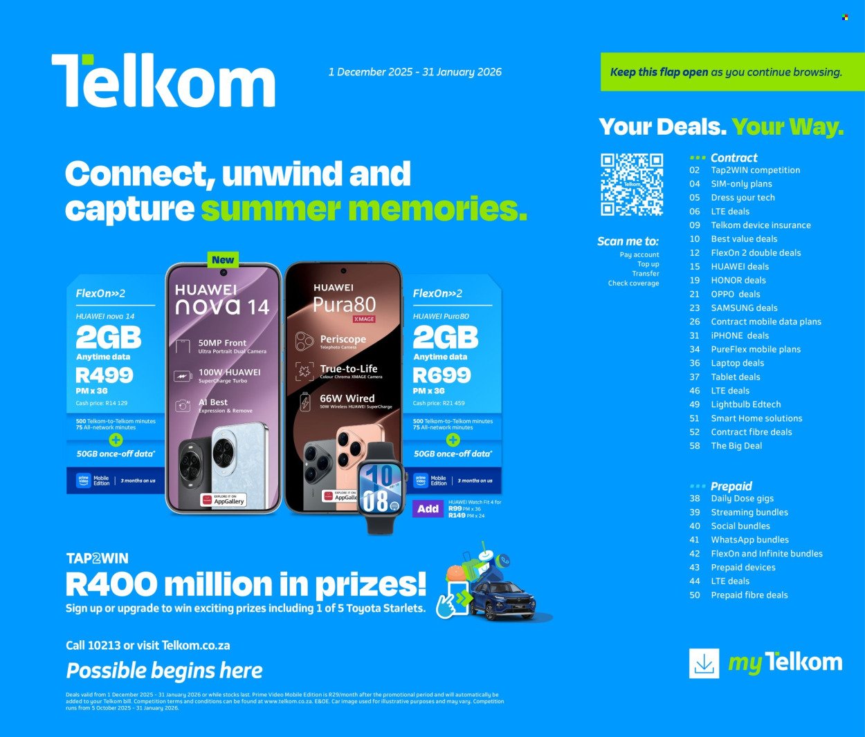 TELKOM specials - From Monday 1 Dec 2025 (2025-12-01 - 2026-01-31) | 1