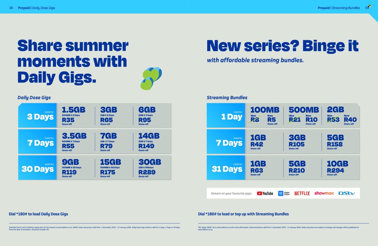 TELKOM specials - From Monday 1 Dec 2025 (2025-12-01 - 2026-01-31) | 19