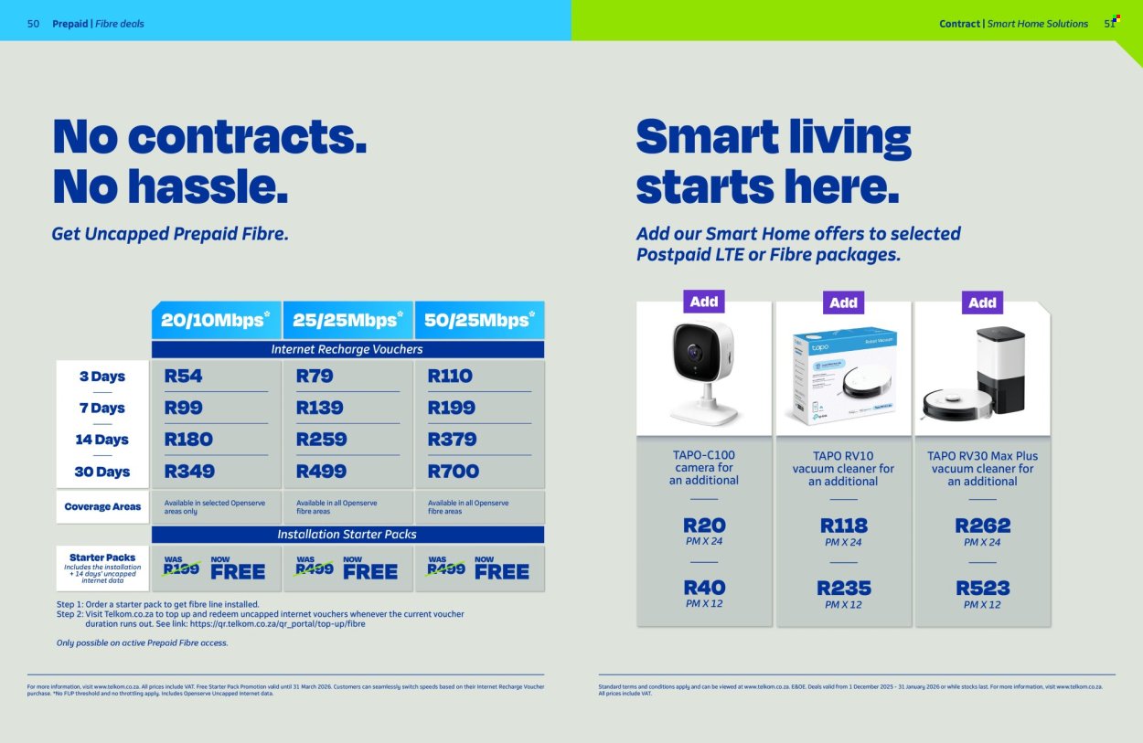TELKOM specials - From Monday 1 Dec 2025 (2025-12-01 - 2026-01-31) | 25