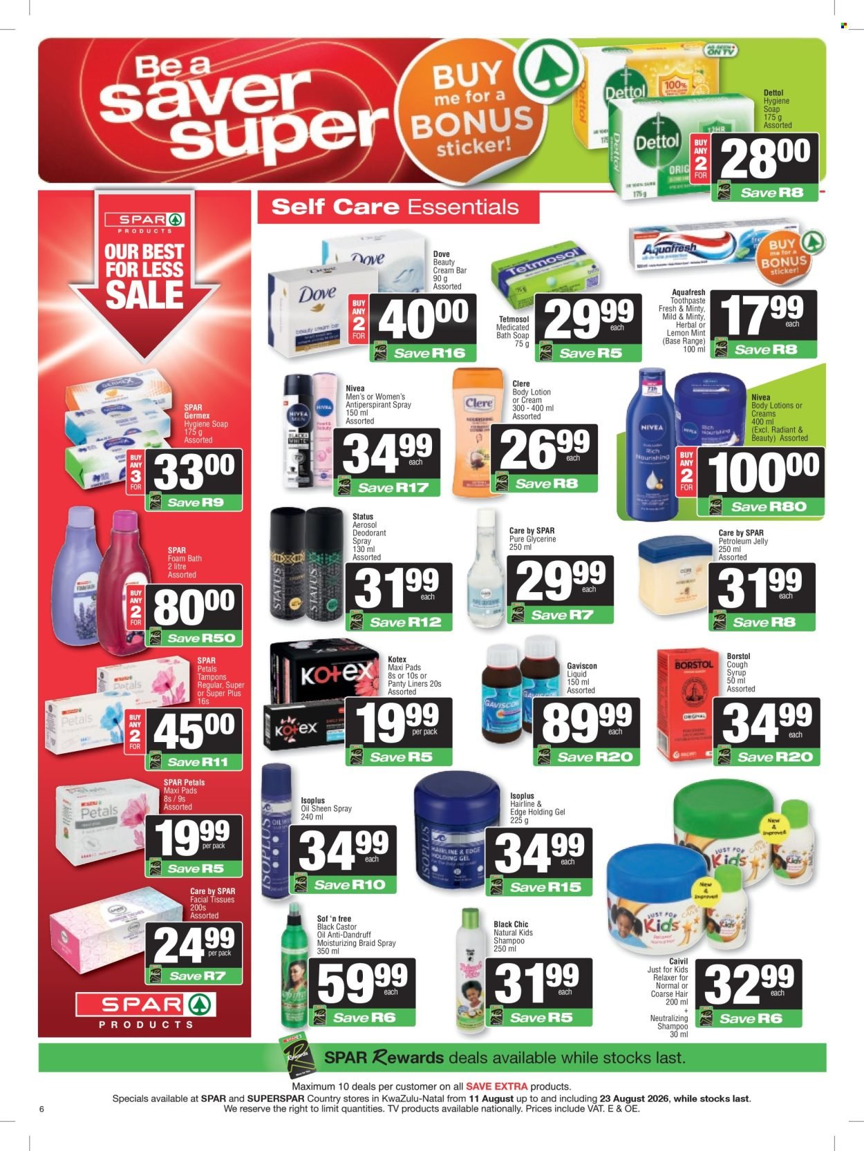 SPAR specials - Store Specials
