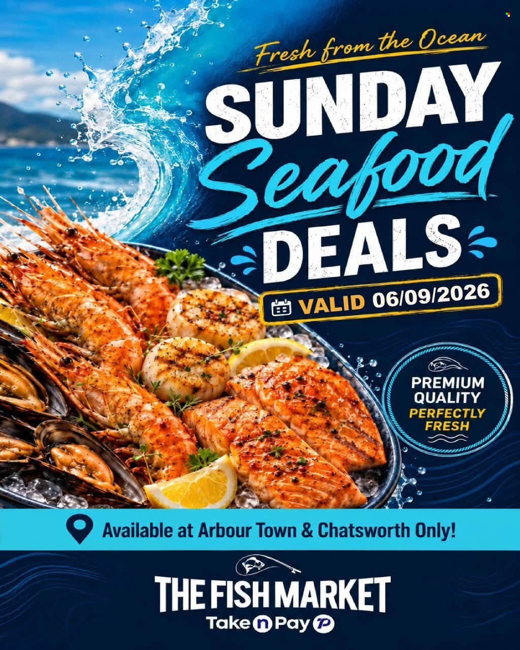 TAKE N PAY specials - From Sunday 6 Sept 2026