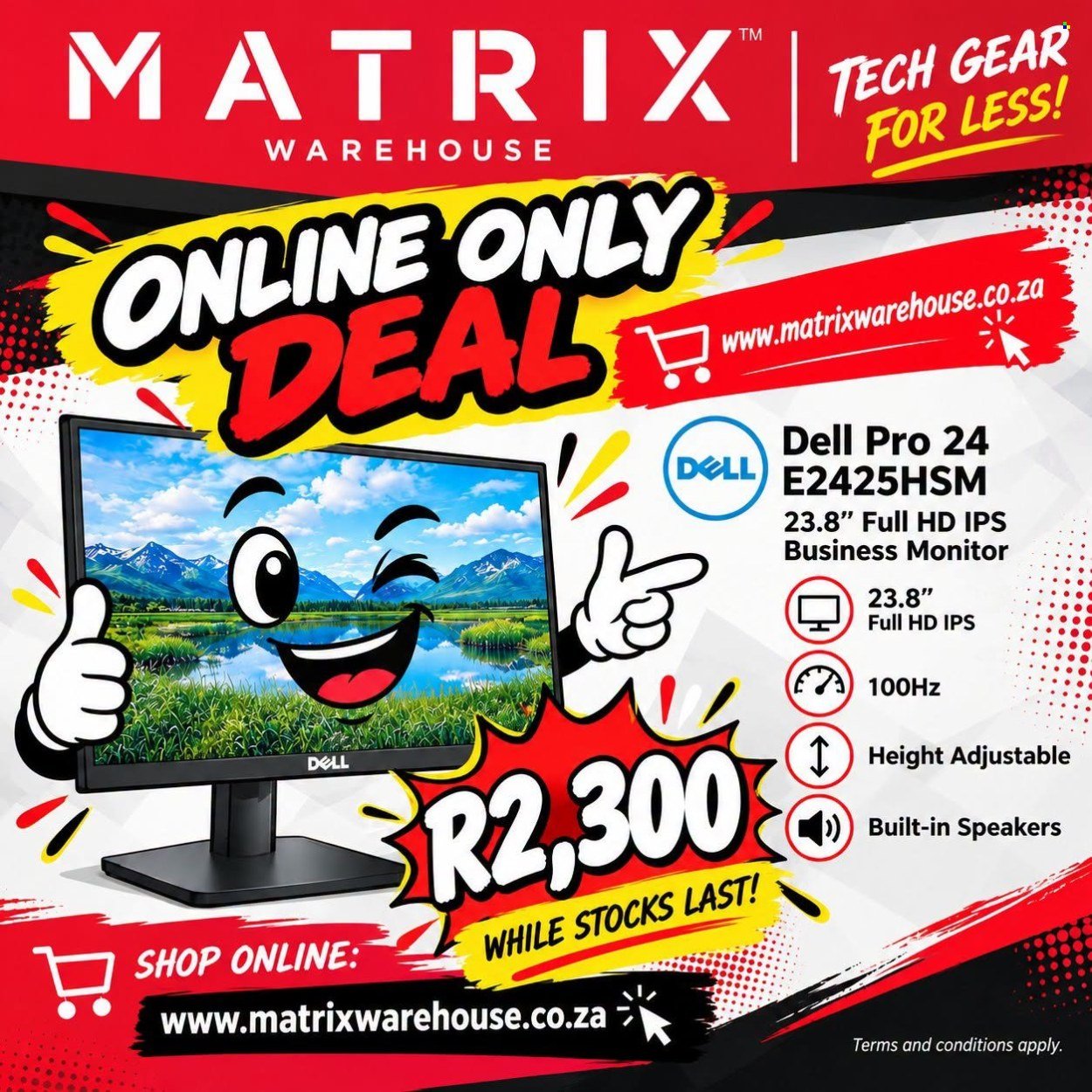 MATRIX WAREHOUSE specials - October 2026
