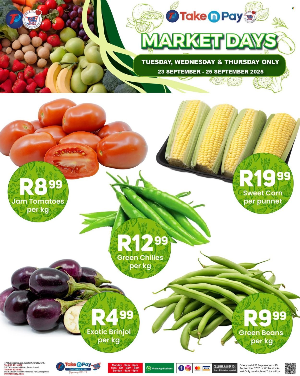 TAKE N PAY specials - From Tuesday 23 Sept 2025 (2025-09-23 - 2025-09-25) | 1