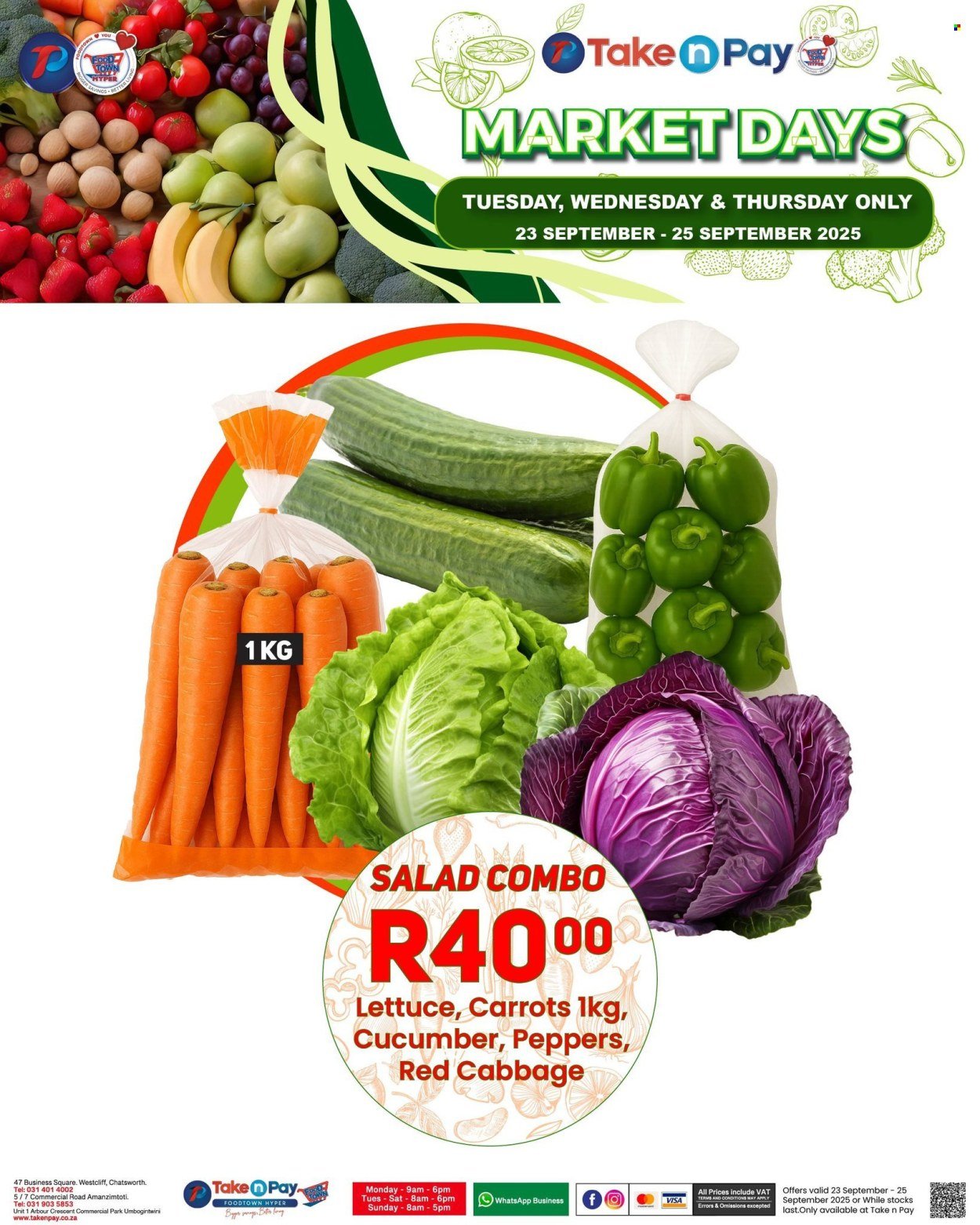 TAKE N PAY specials - From Tuesday 23 Sept 2025 (2025-09-23 - 2025-09-25) | 8