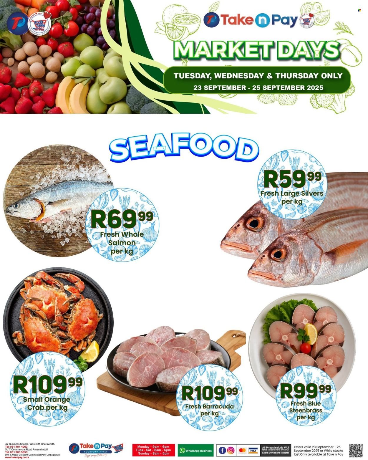 TAKE N PAY specials - From Tuesday 23 Sept 2025 (2025-09-23 - 2025-09-25) | 10