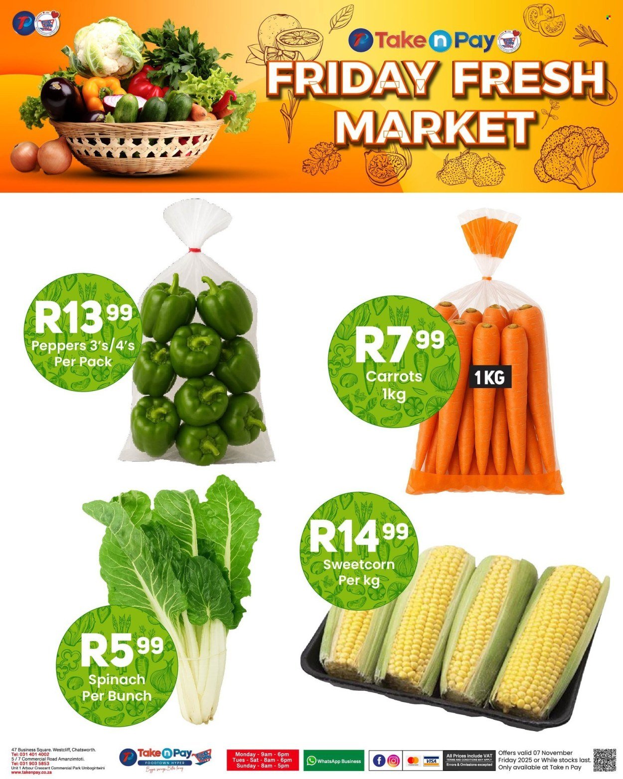 TAKE N PAY specials - From Friday 7 Nov 2025 (2025-11-07 - 2025-11-07) | 8