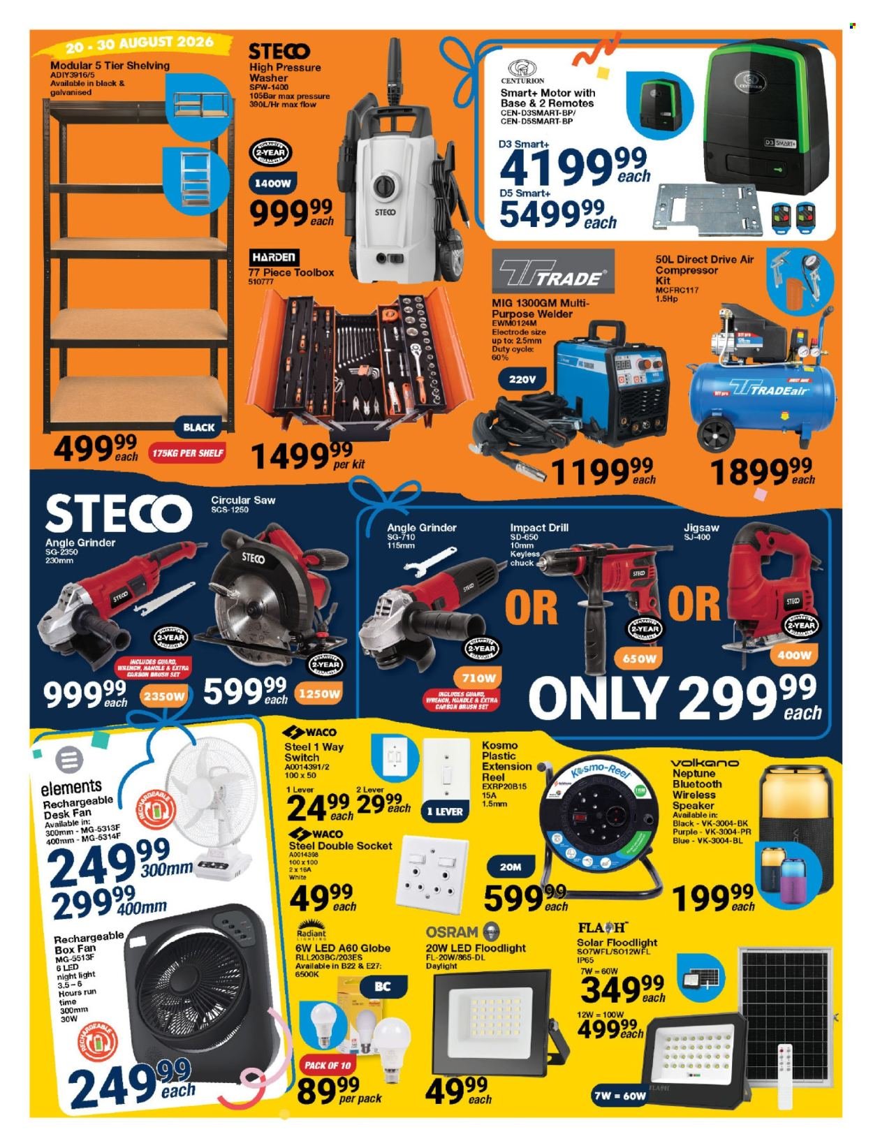 MICA specials - From Thursday 20 Aug 2026