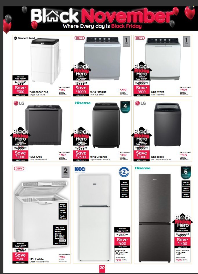 BRADLOWS specials - From Monday 10 Nov 2025 (2025-11-10 - 2025-11-30) | 20