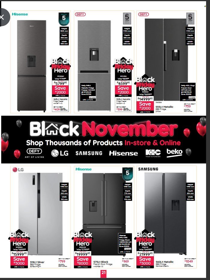 BRADLOWS specials - From Monday 10 Nov 2025 (2025-11-10 - 2025-11-30) | 21