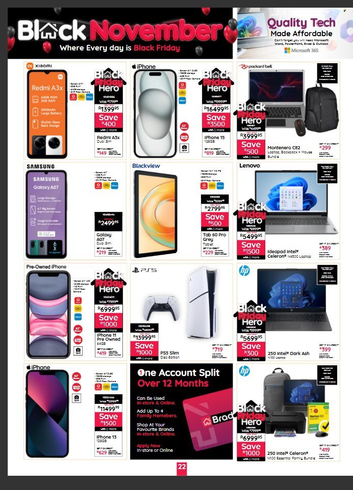 BRADLOWS specials - From Monday 10 Nov 2025 (2025-11-10 - 2025-11-30) | 22