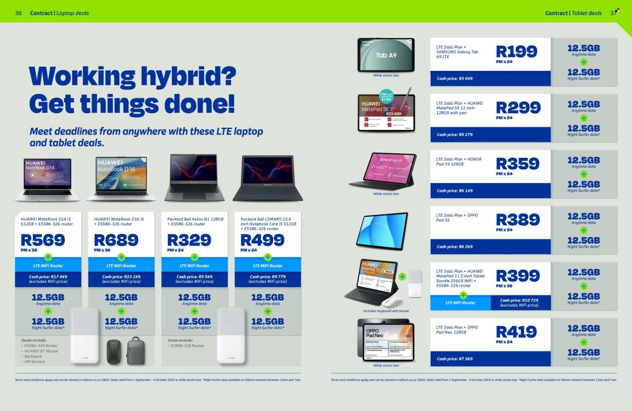 TELKOM specials - From Monday 1 Sept 2025 (2025-09-01 - 2025-10-04) | 18