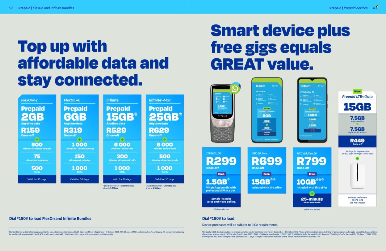 TELKOM specials - From Monday 1 Sept 2025 (2025-09-01 - 2025-10-04) | 21