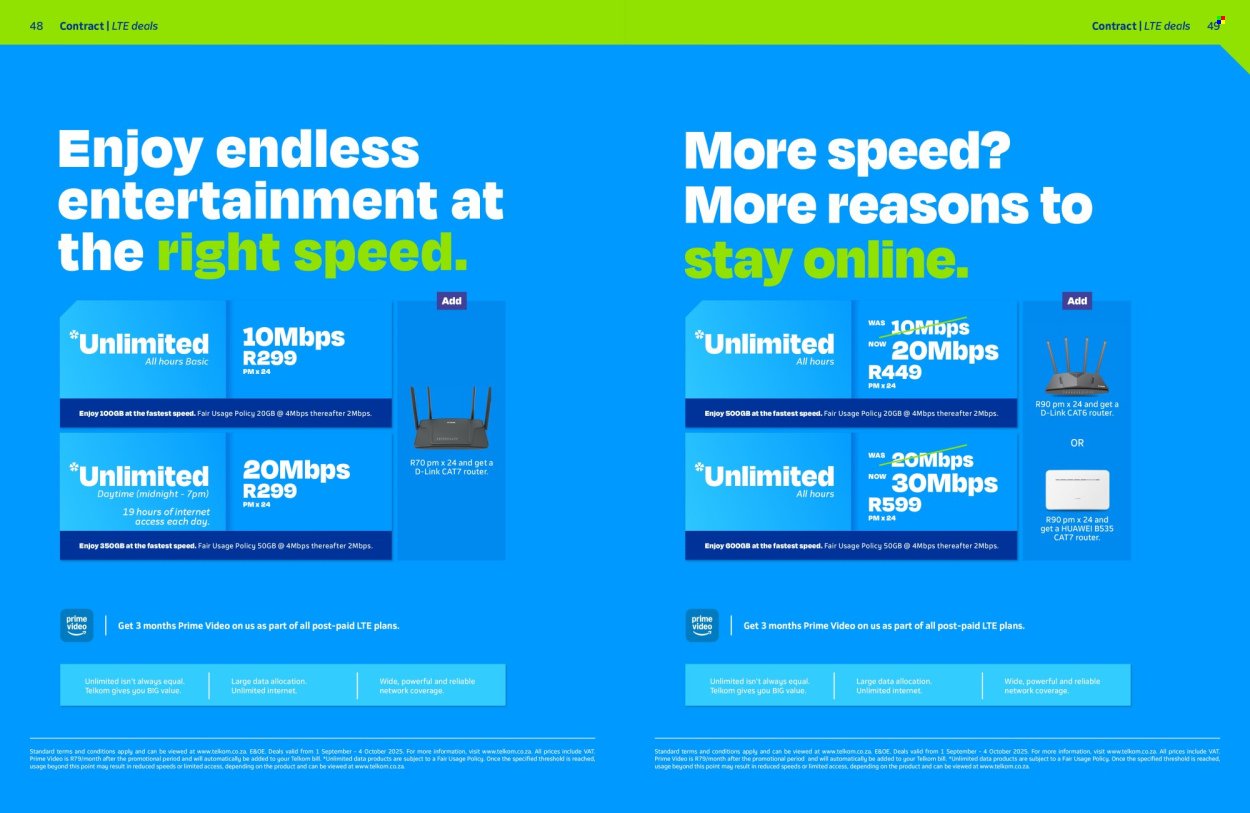 TELKOM specials - From Monday 1 Sept 2025 (2025-09-01 - 2025-10-04) | 24