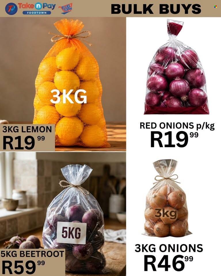 TAKE N PAY specials - From Tuesday 11 Aug 2026