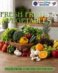 TAKE N PAY specials - From Tuesday 11 Aug 2026