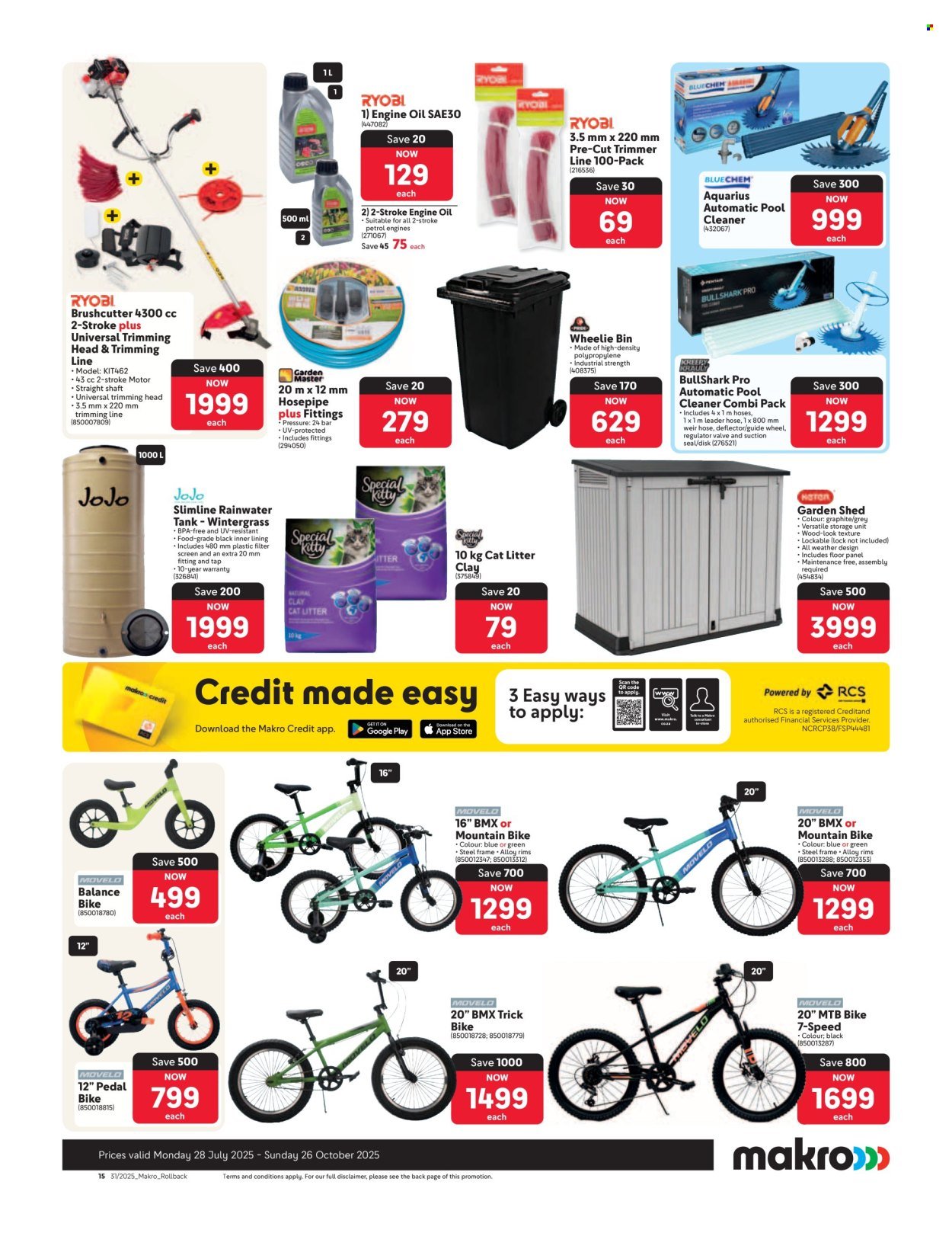 MAKRO specials - Rollin’ back to the good old buys (2025-07-28 - 2025-10-26) | 15