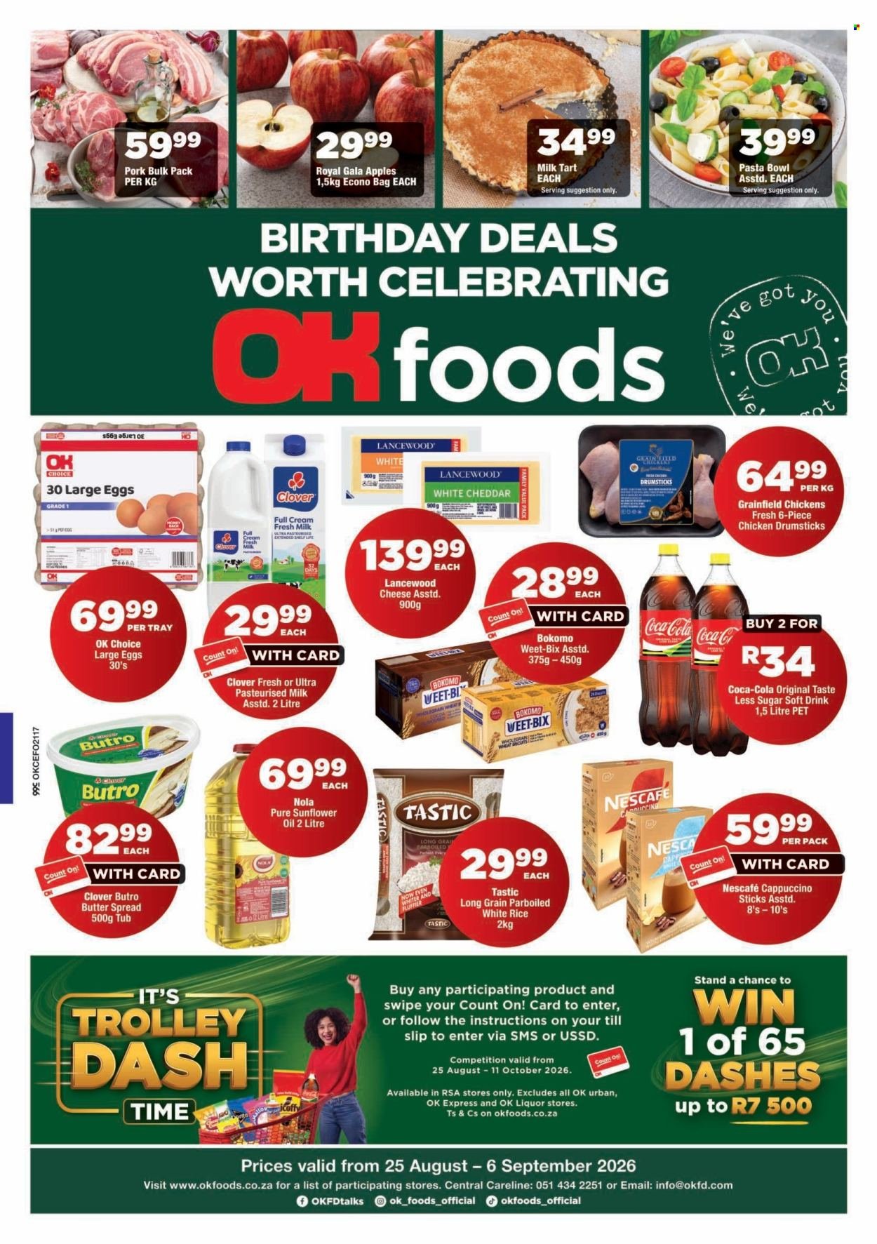 OK FOODS specials - From Tuesday 25 Aug 2026