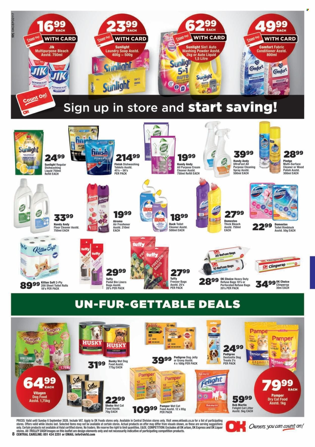OK FOODS specials - From Tuesday 25 Aug 2026