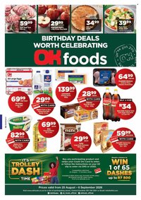 OK FOODS specials - From Tuesday 25 Aug 2026