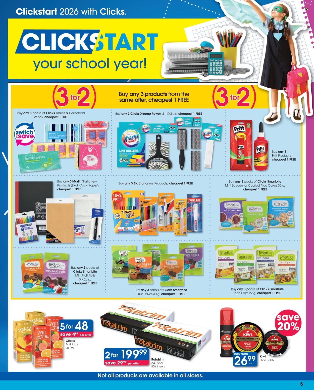 CLICKS specials - From Tuesday 30 Dec 2025 (2025-12-30 - 2026-01-12) | 5