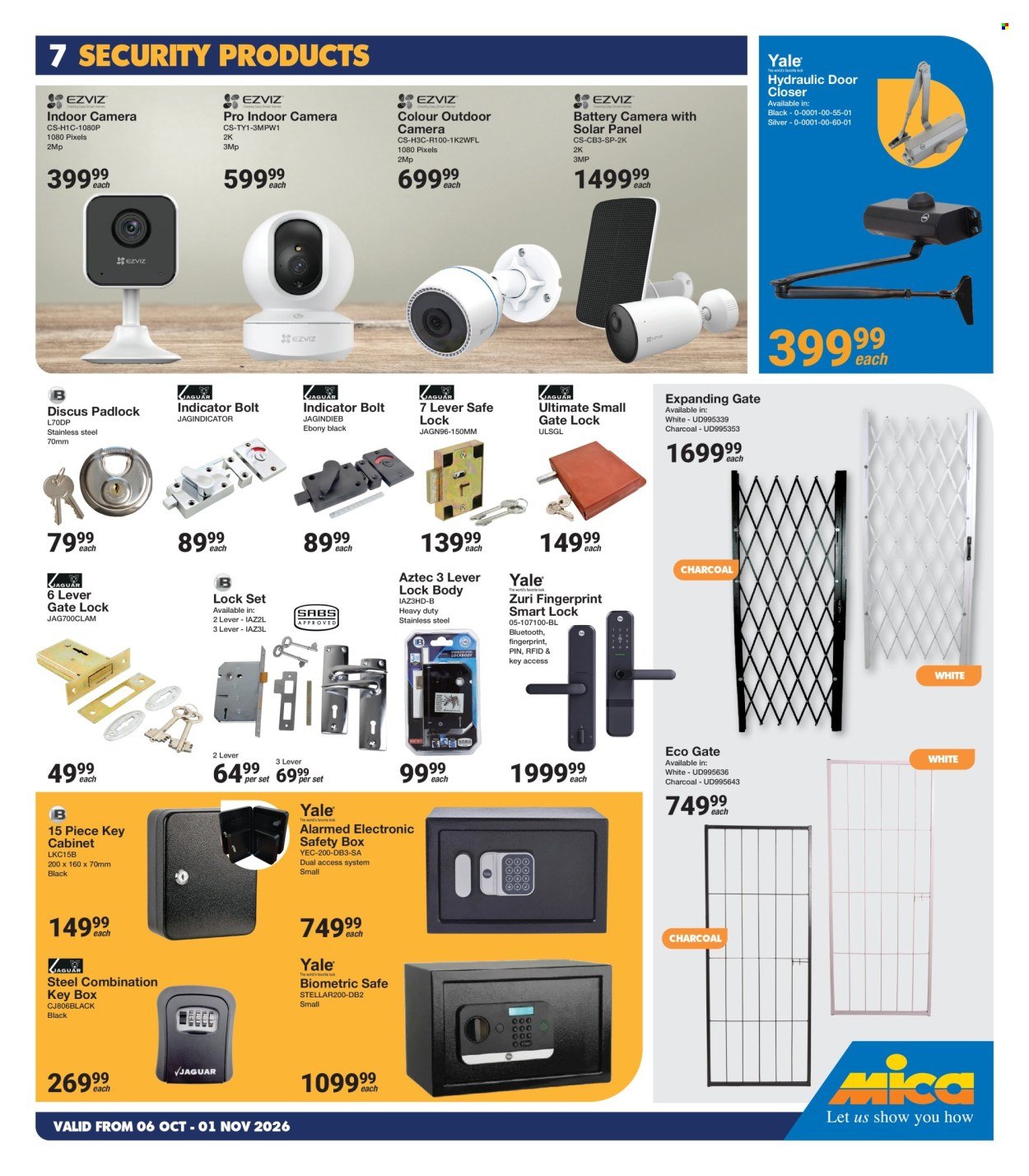 MICA specials - From Tuesday 6 Oct 2026
