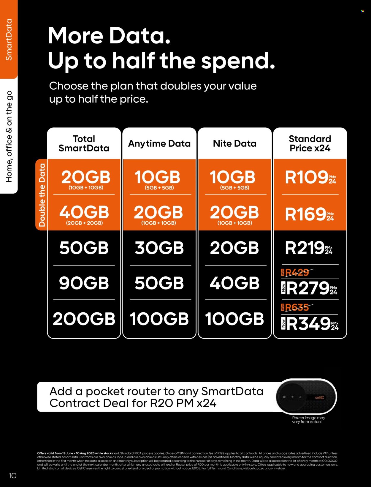 CELL C specials - The Connector Book