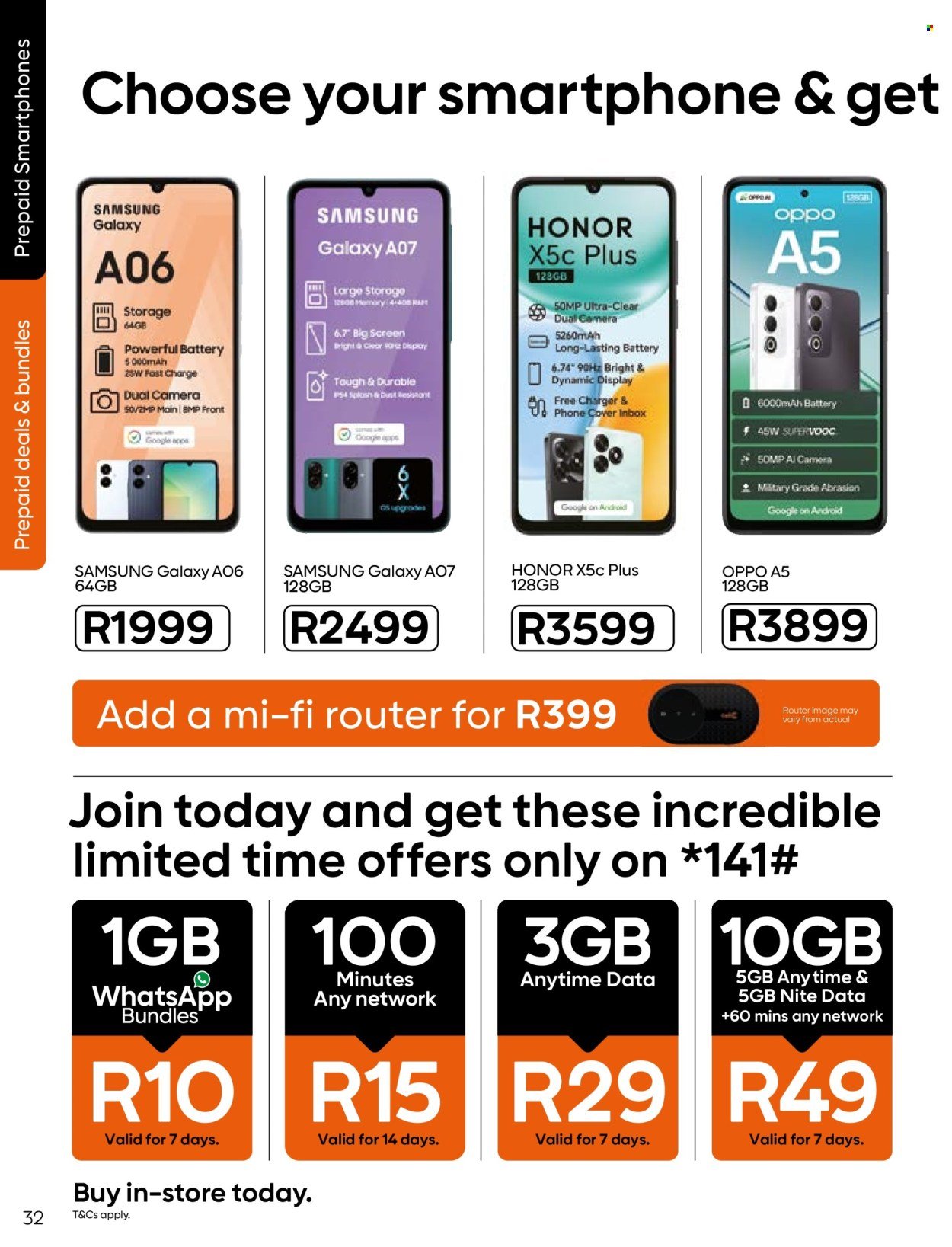 CELL C specials - The Connector Book