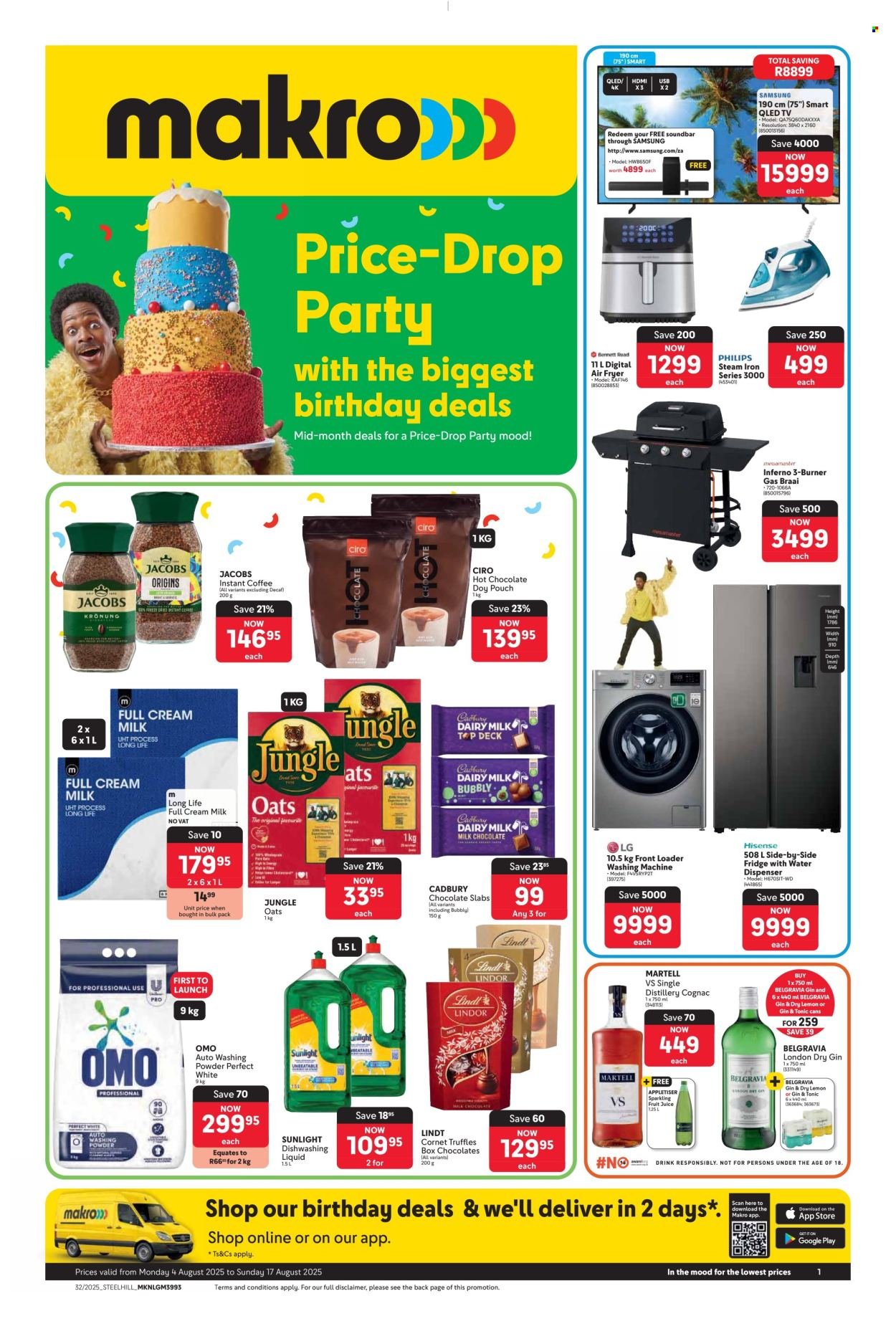 MAKRO specials - Price-drop party with the biggest birthday deals (2025-08-04 - 2025-08-17) | 1