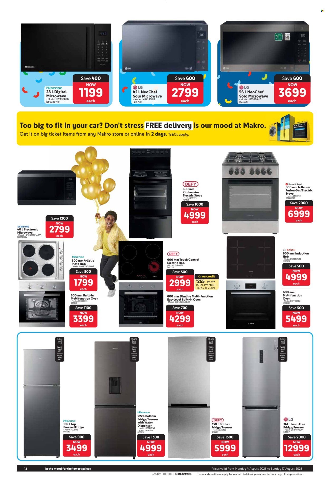 MAKRO specials - Price-drop party with the biggest birthday deals (2025-08-04 - 2025-08-17) | 12