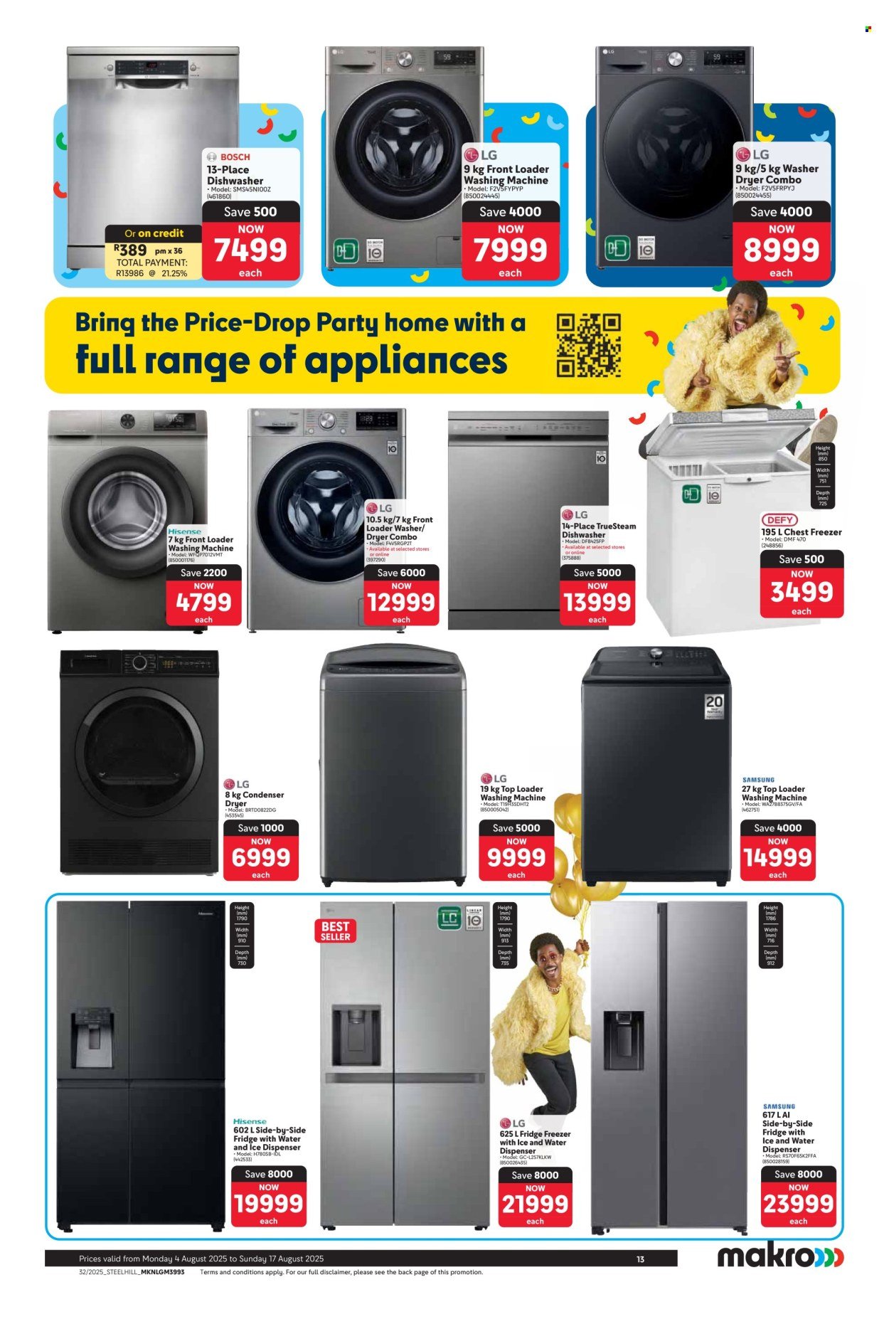 MAKRO specials - Price-drop party with the biggest birthday deals (2025-08-04 - 2025-08-17) | 13