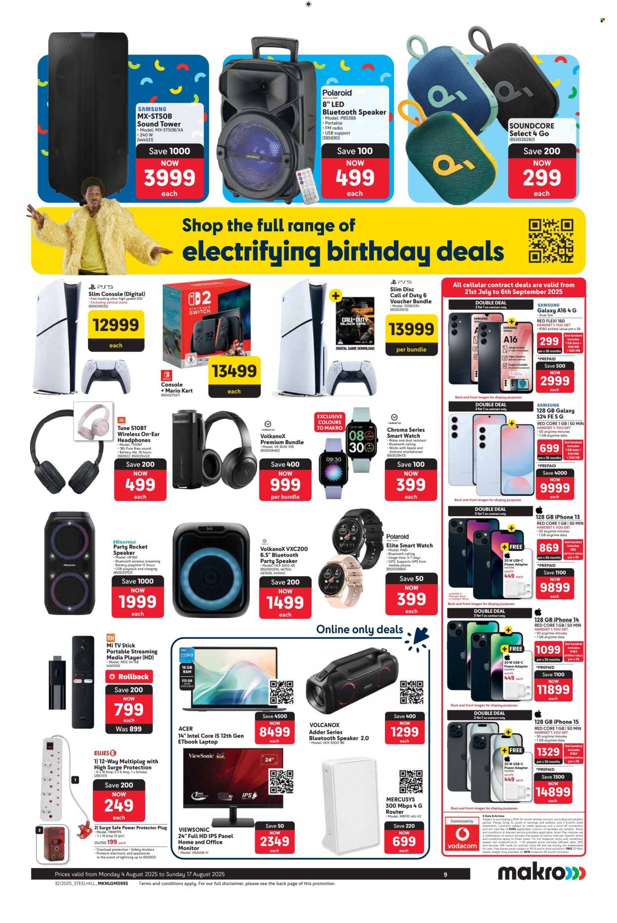 MAKRO specials - Price-drop party with the biggest birthday deals (2025-08-04 - 2025-08-17) | 9