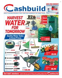 CASHBUILD specials - From Monday 24 Aug 2026