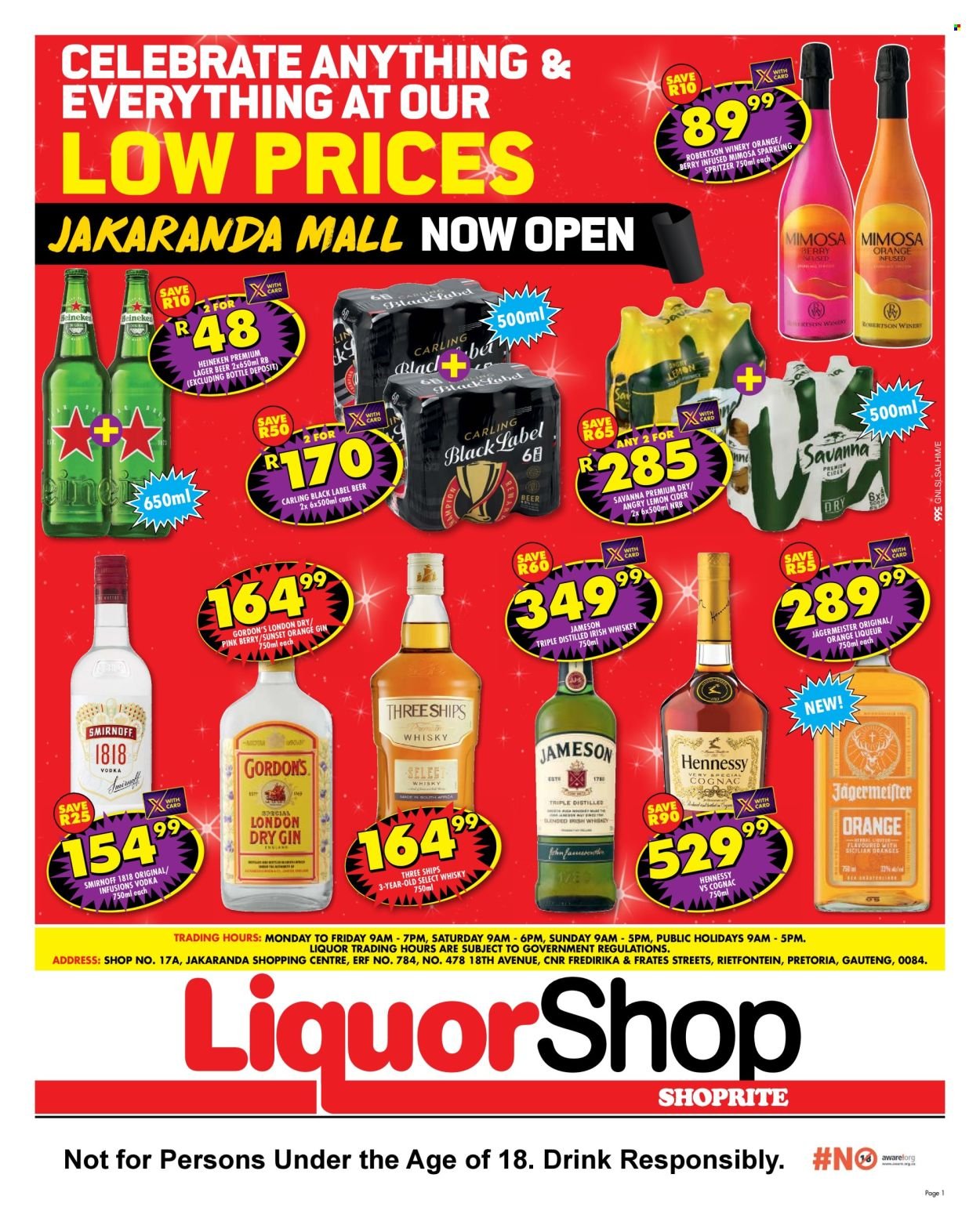 SHOPRITE specials - LiquorShop Savings Jakaranda Mall (2025-11-24 - 2025-12-07) | 1