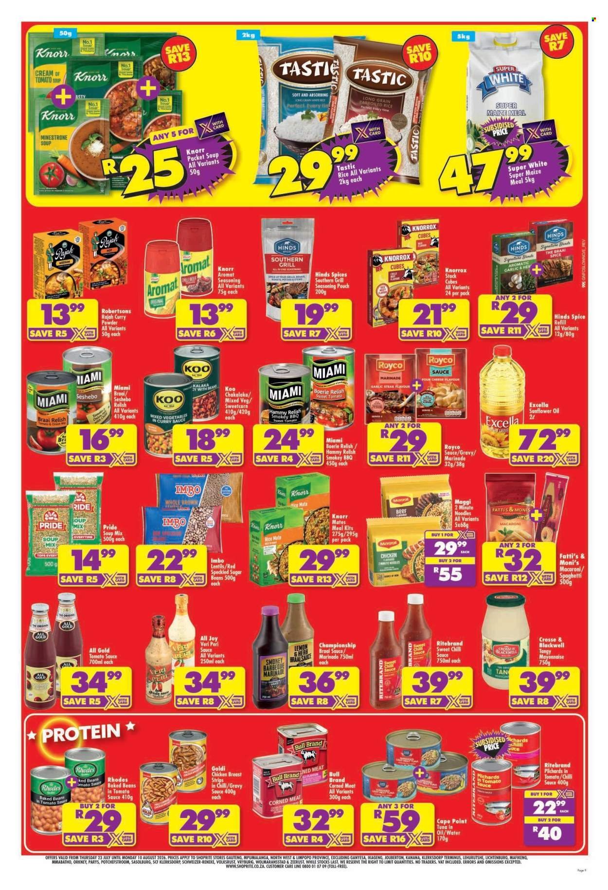 SHOPRITE specials - Major Deals Gauteng