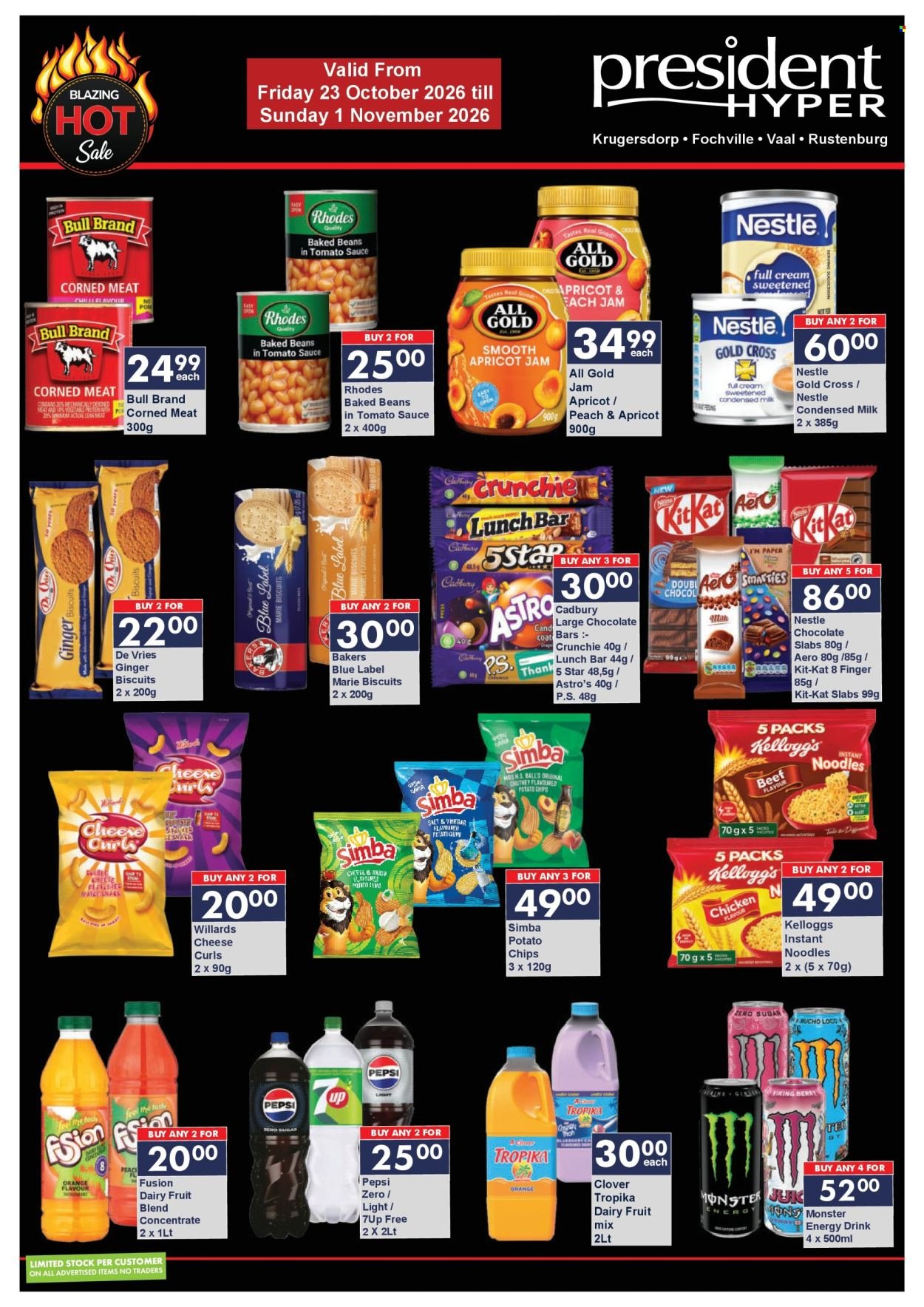 PRESIDENT HYPER specials - Blazing hot sale