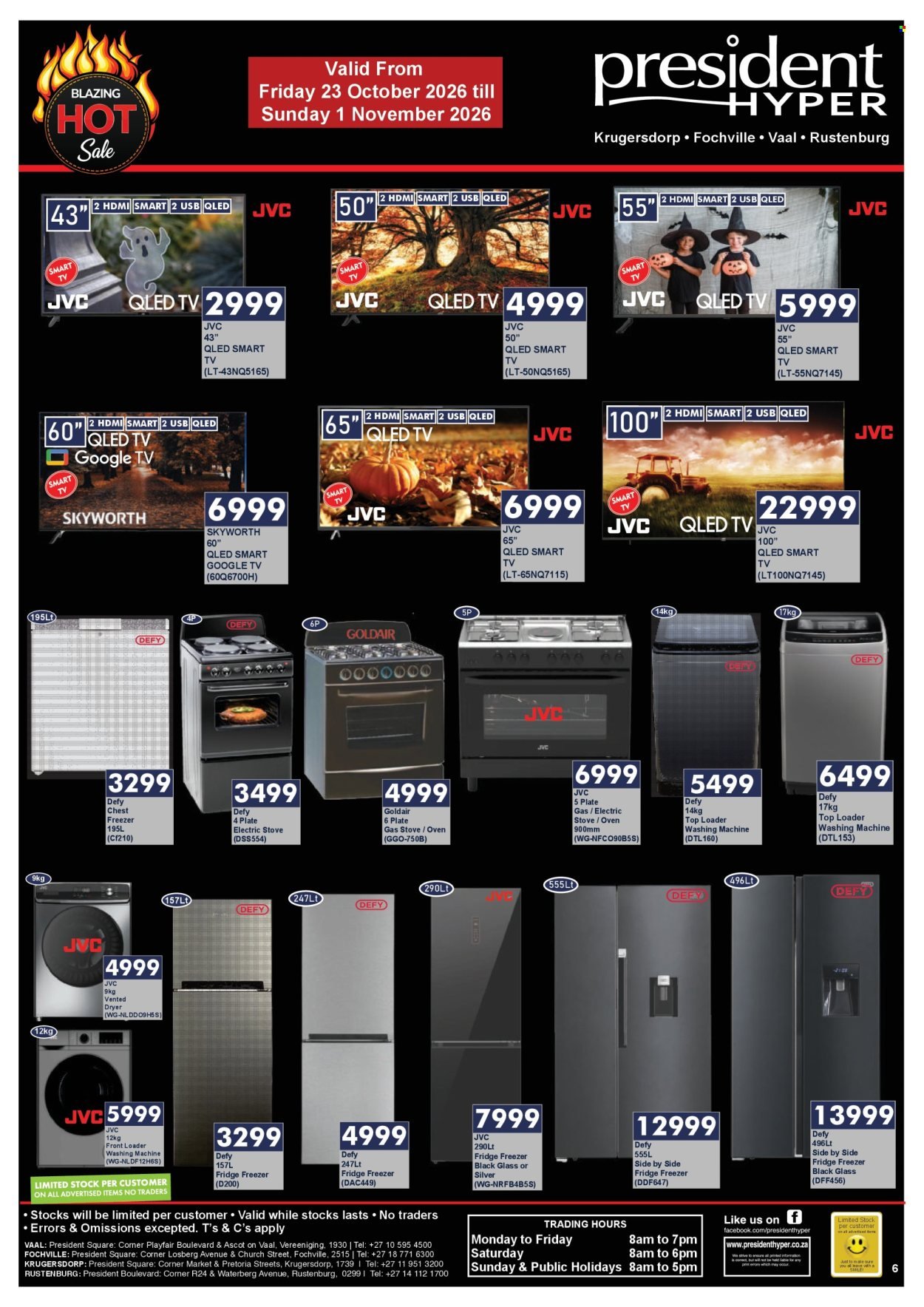 PRESIDENT HYPER specials - Blazing hot sale