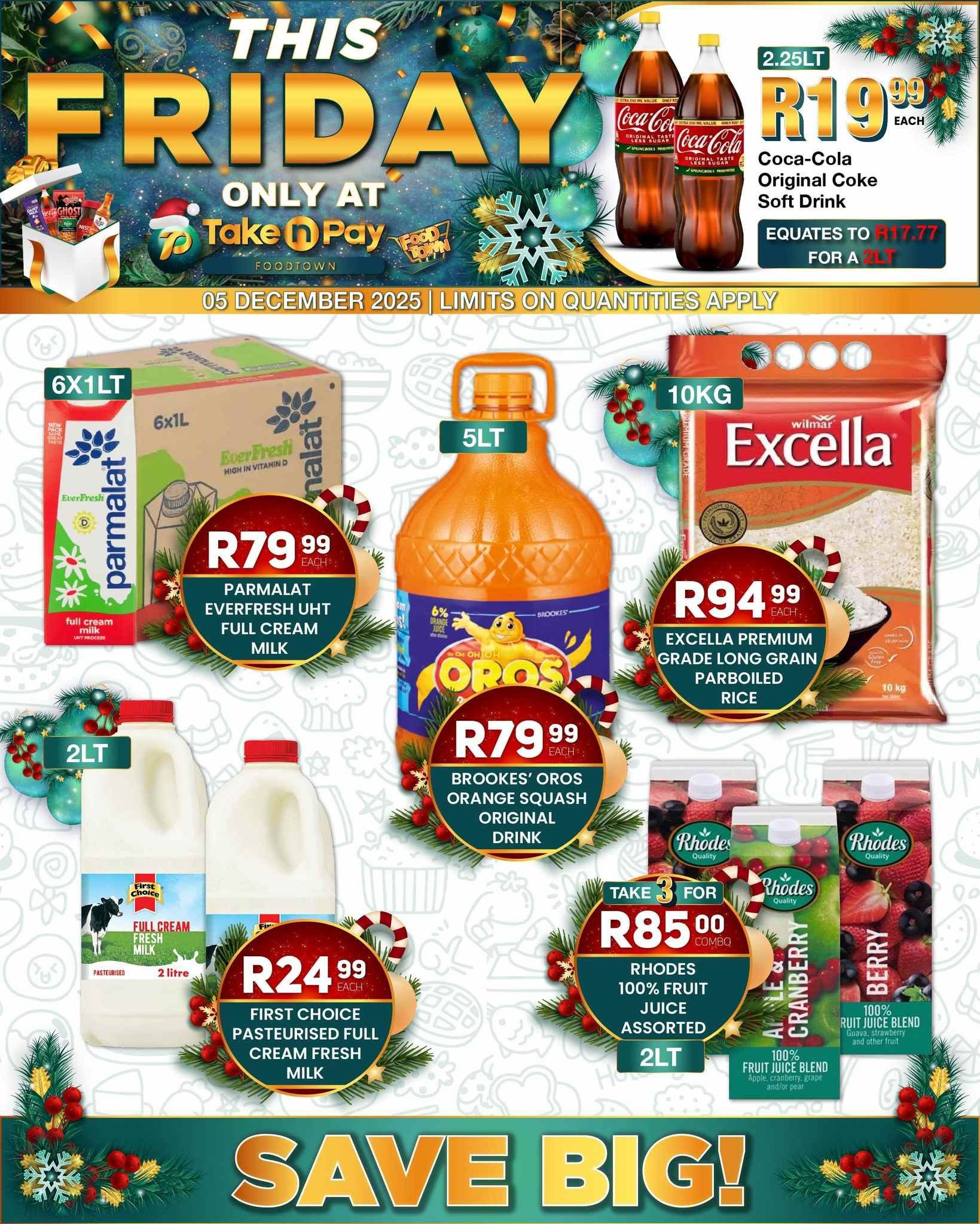 TAKE N PAY specials - From Friday 5 Dec 2025 (2025-12-05 - 2025-12-05) | 14