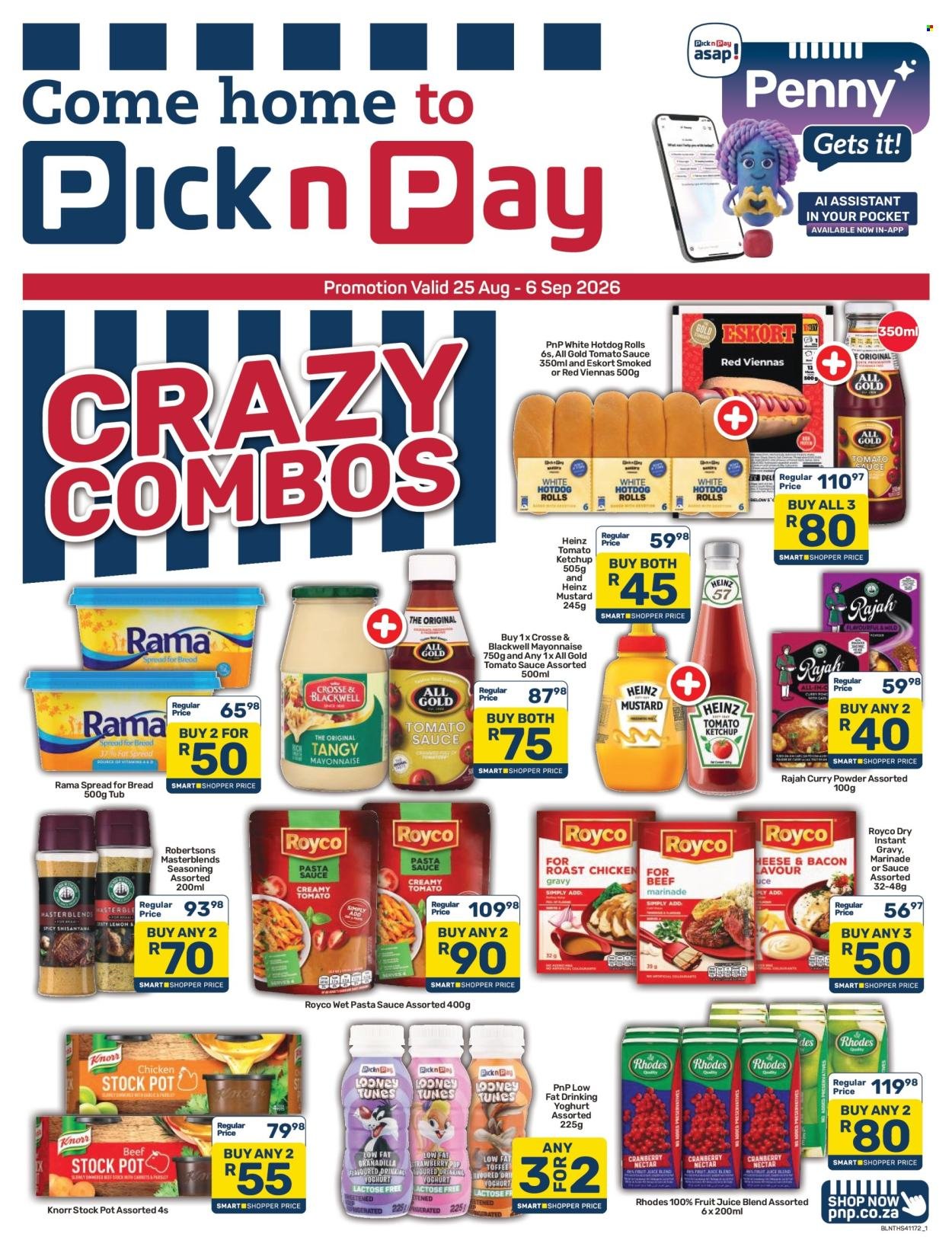 PICK N PAY specials - Crazy Combo Specials