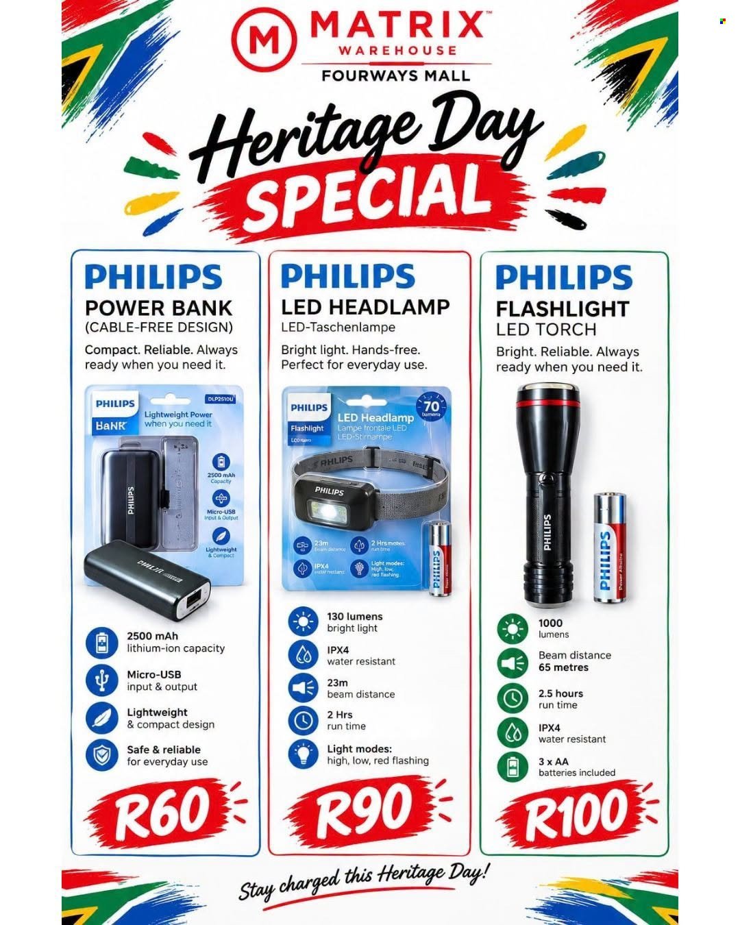 MATRIX WAREHOUSE specials - From Thursday 24 Sept 2026
