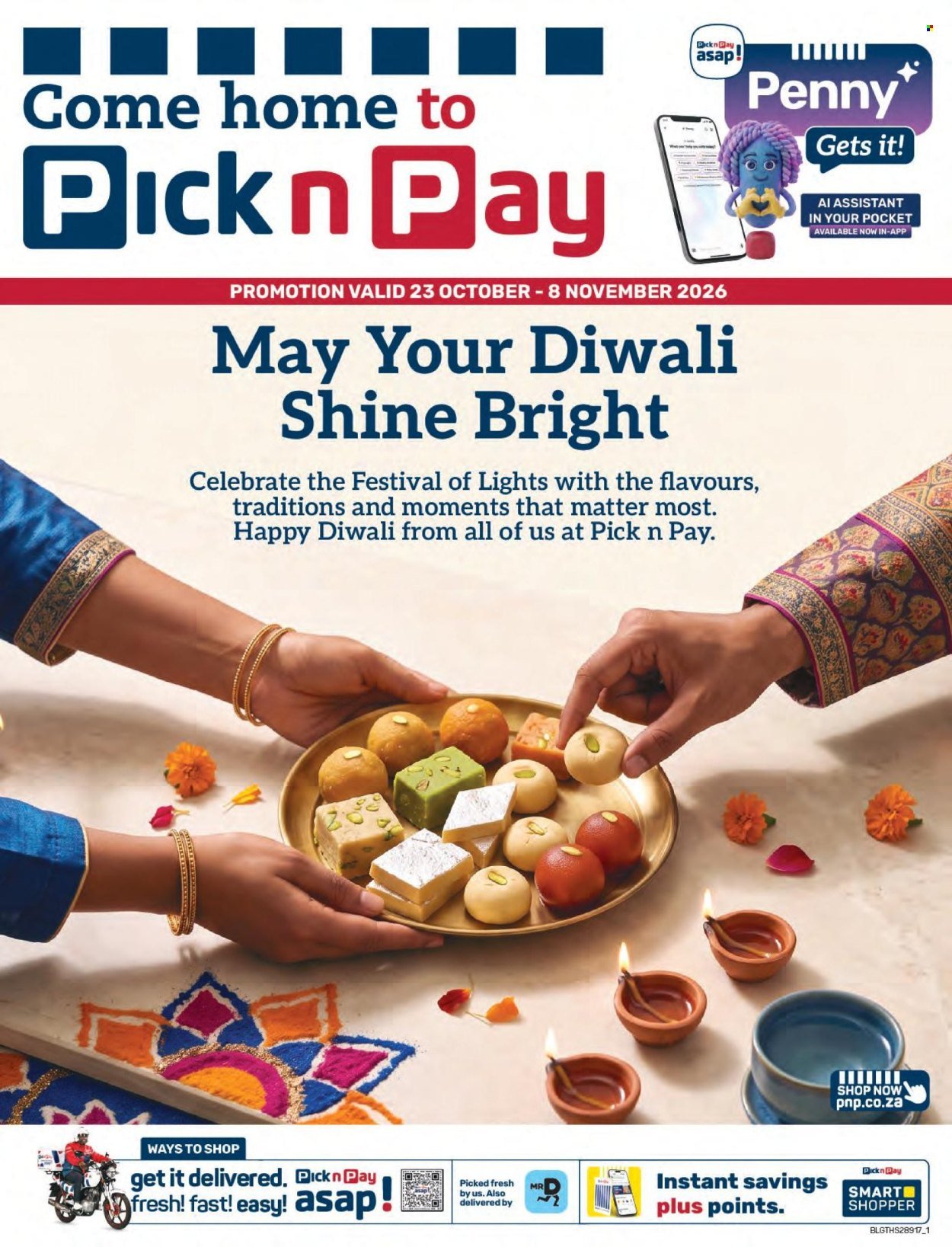 PICK N PAY specials - Diwali Specials