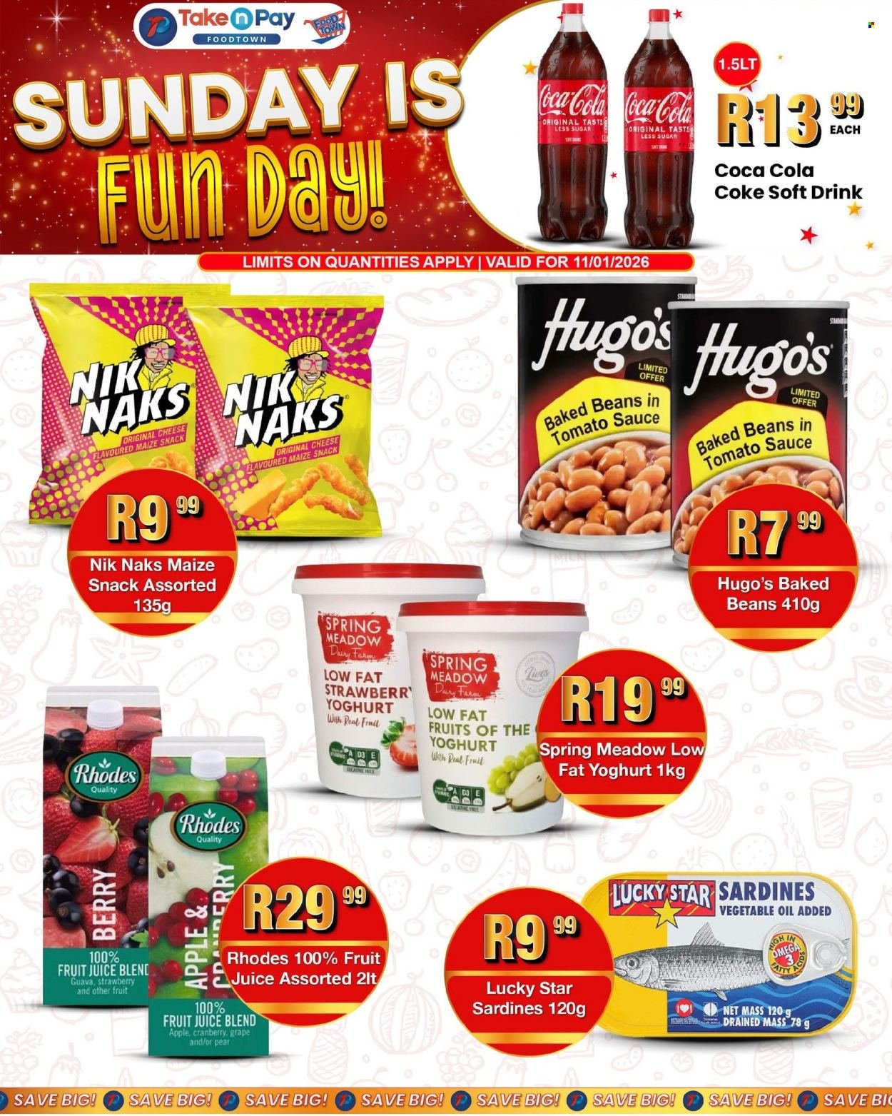 TAKE N PAY specials - From Sunday 11 Jan 2026 (2026-01-11 - 2026-01-11) | 1