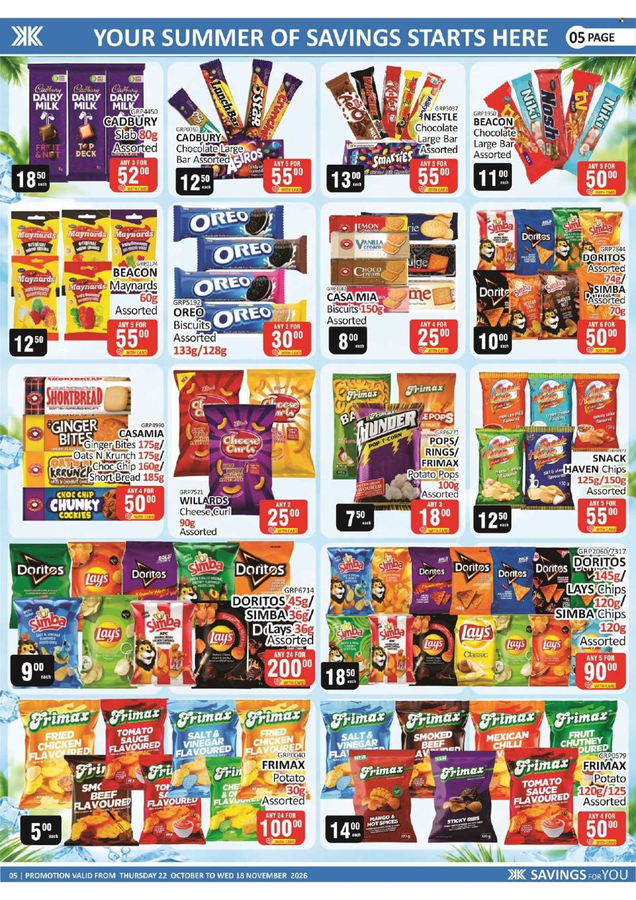 KIT KAT CASH & CARRY specials - Sizzling Summer Deals