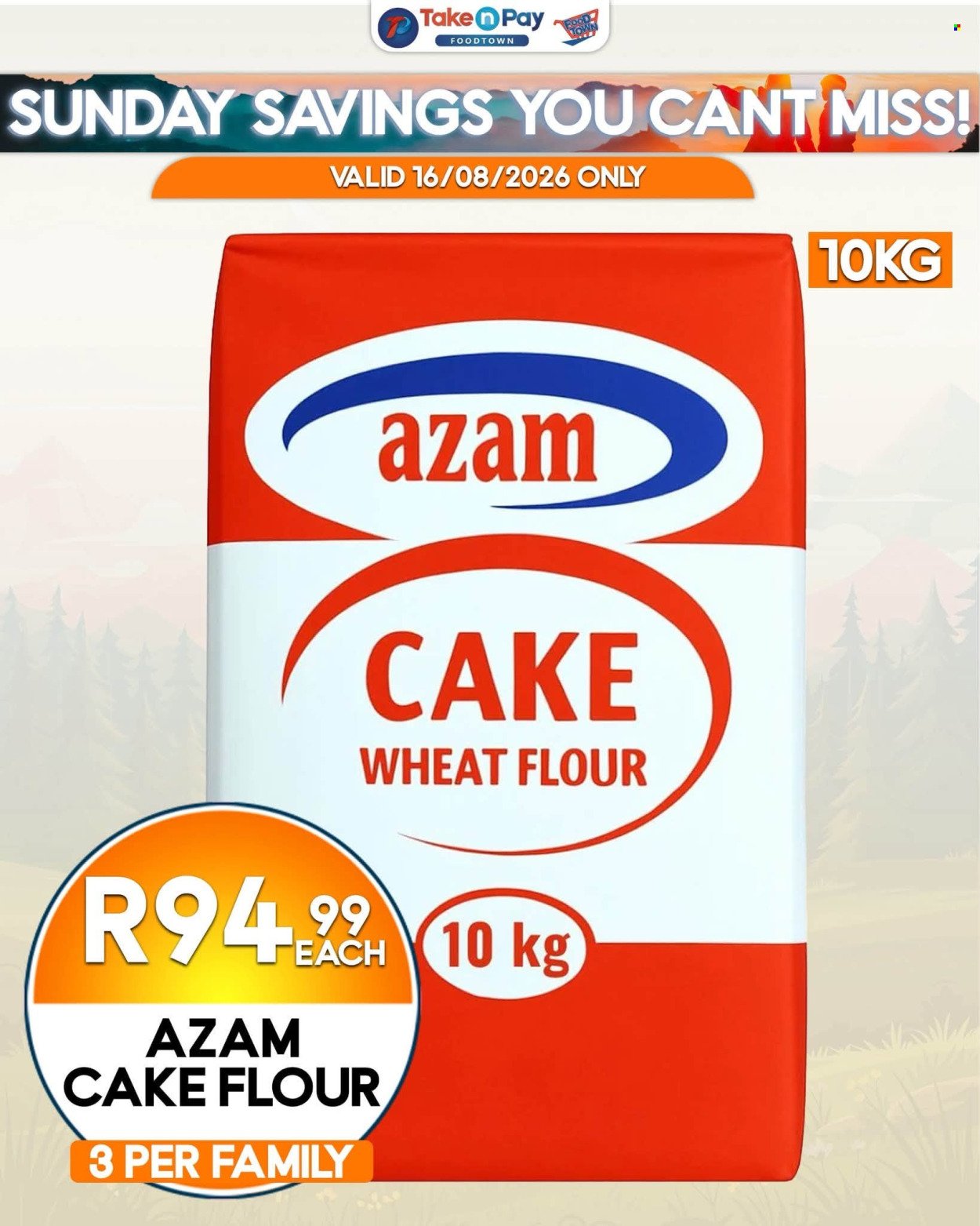 TAKE N PAY specials - From Sunday 16 Aug 2026