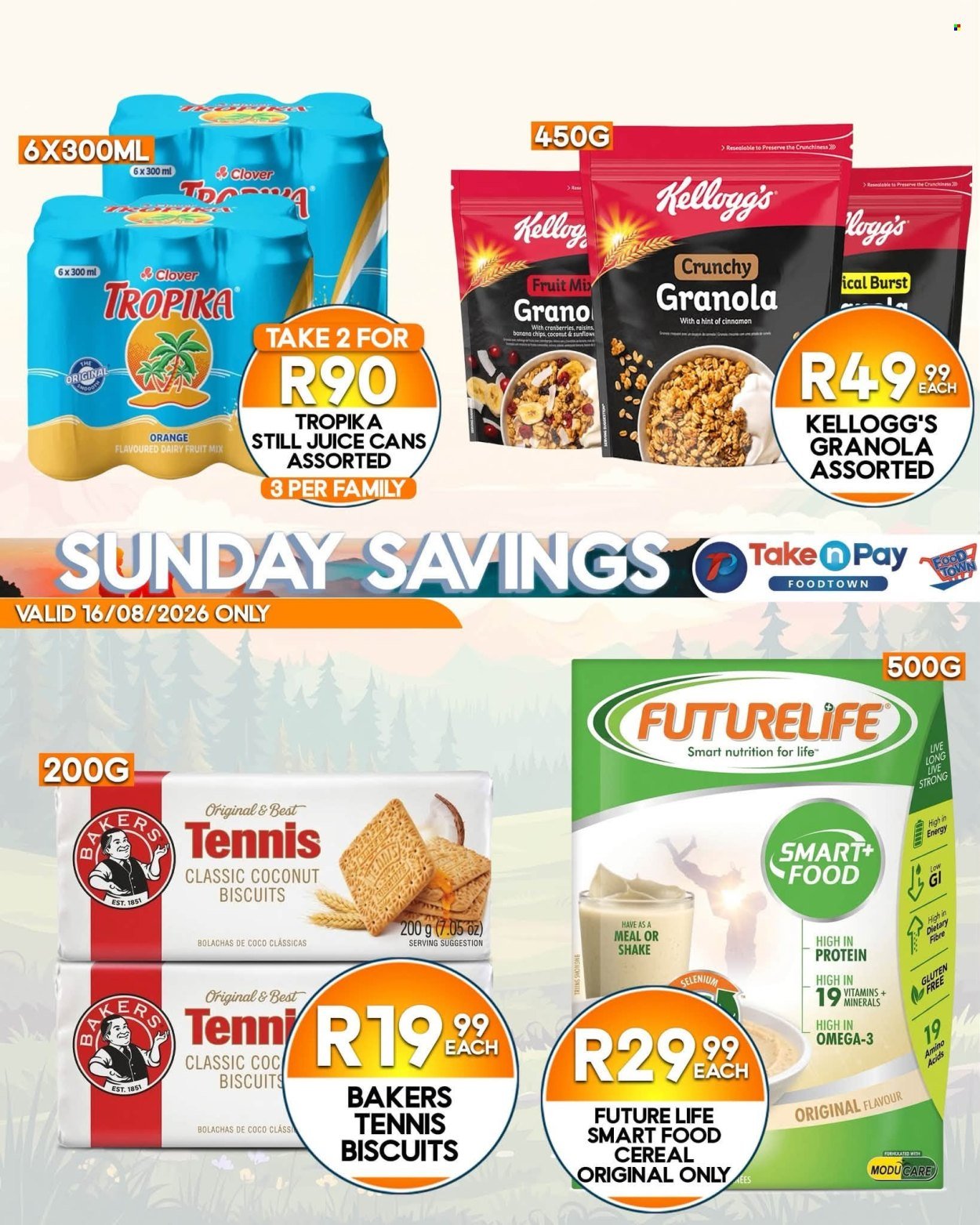 TAKE N PAY specials - From Sunday 16 Aug 2026