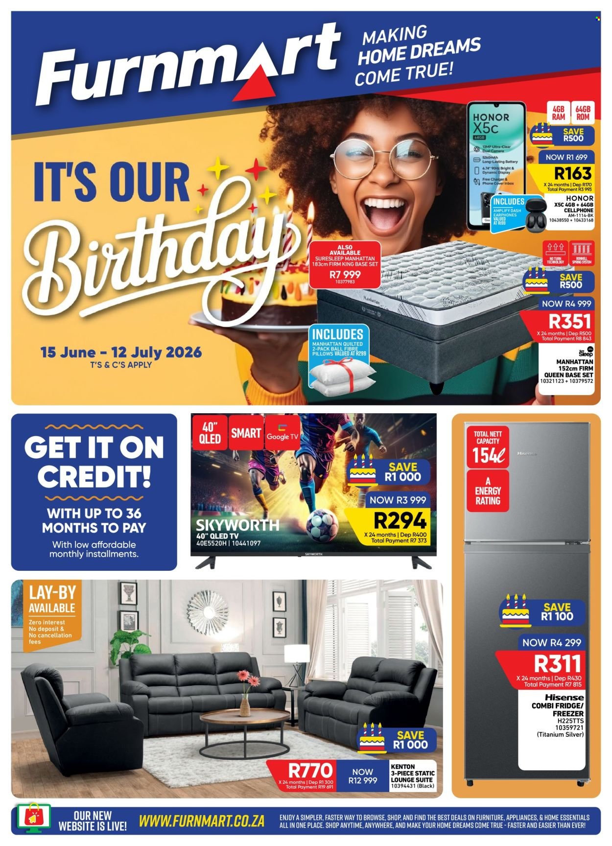 FURNMART specials - From Monday 15 Jun 2026