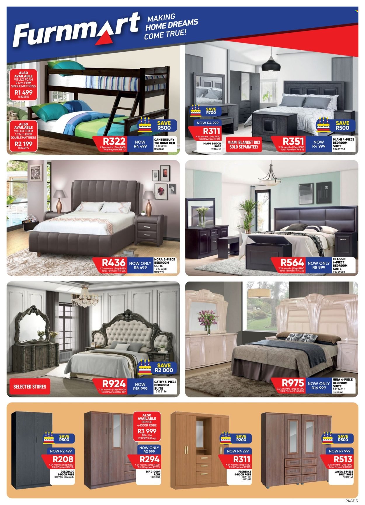 FURNMART specials - From Monday 15 Jun 2026